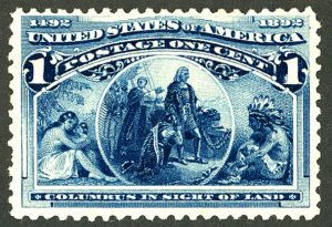 U.S. #230 MINT OG HR THIN