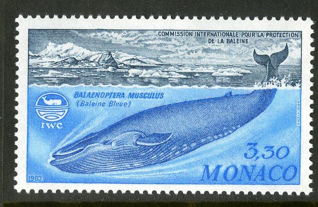 MONACO 1374 MNH SCV $3.75 BIN $2.00 MARINE LIFE