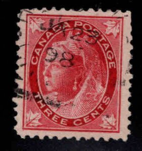 CANADA Scott 69  Used  Queen  Victoria Stamp