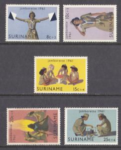 Suriname Scott #B80-B84 MH