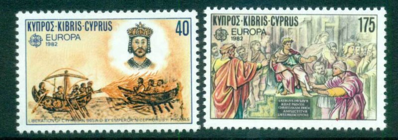 Cyprus 1982 Europa, History MUH lot65859