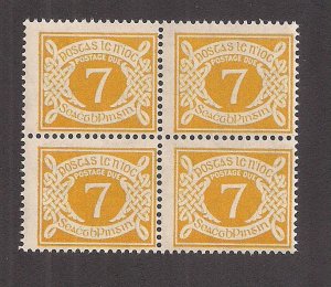 IRELAND SC#  J20  B/4  F/MNH 1971