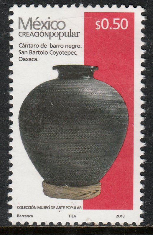 MEXICO 2488L, 50c HANDCRAFTS 2018 ISSUE. MINT, NH. F-VF