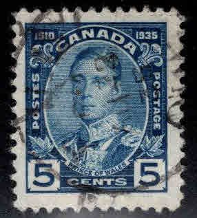 CANADA Scott 214 Used Prince of Wales stamp