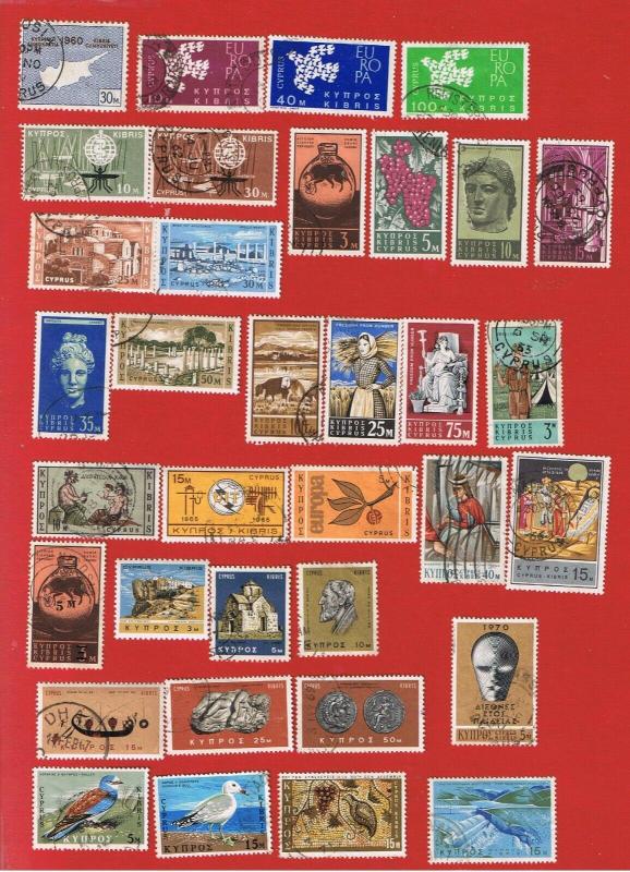 Cyprus #199//625 VF used  Various Scenes  Free S/H