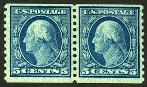 U.S. #496 MINT PAIR OG NH