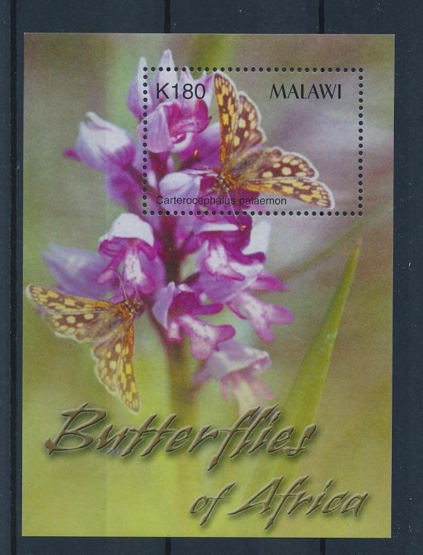 [38798] Malawi 2003 Butterflies Schmetterlingen Papillons  MNH Sheet