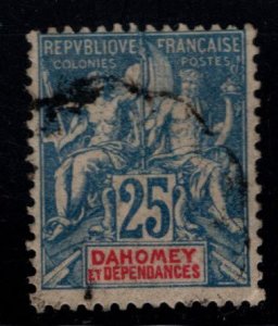 Dahomey Scott 9 Used Genuine stamp