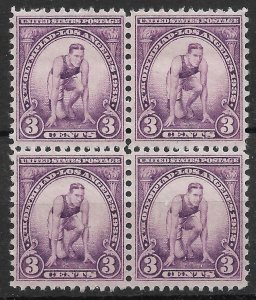 Doyle's_Stamps: MNH 1932 Blocks for L.A. Olympic Games, Scott #718** & #719**