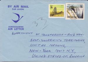 Rhodesia 1960's Air letter Collection.(15)  Requests for U.N  NGO Scholarships