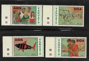 Vanuatu 1991 Fight against Aids MNH A508