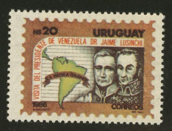 Uruguay Scott 1217 MNH** from 1986