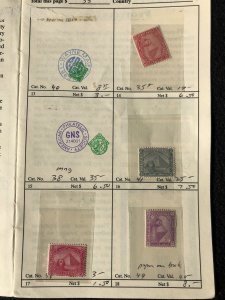 Egypt page 3 of circuit book: #s 35,  41,  48, 49 [$87 cat value]