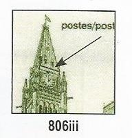 Canada #806.iii