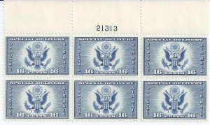 US Scott #CE1 Mint Plate block of 6 NH VF-XF