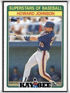 1988 Kay-Bee Superstars of Baseball #14	Howard Johnson 