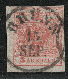 Austria Scott # 3a, used, Brünn cancel