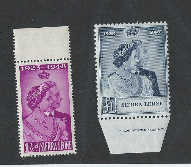 Sierra Leone  mnh sc  188-189