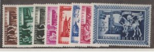 Belgium Scott #B360-B367 Stamp - Mint NH Set