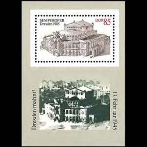 DDR 1985 - Scott# 2460 S/S Opera House NH