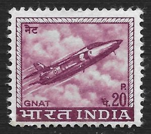 India #413 20p Gnat Plane ~ Used