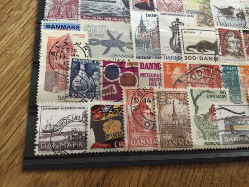 Denmark mounted mint or used stamps  A12358