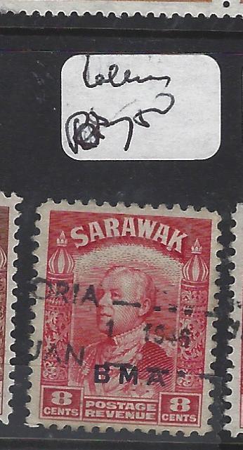 SARAWAK (P0809B)  8C BMA LINOTYPE   VICTORIA LABUAN  VFU