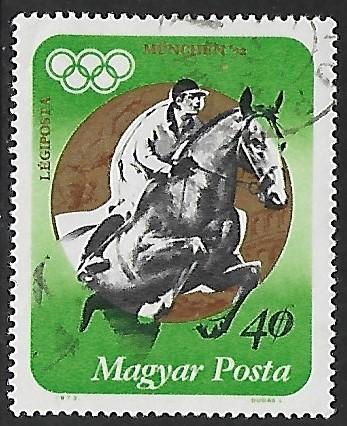Hungary # C329 - Equestrian - used -  (GR24)
