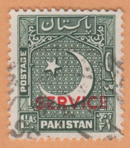 PAKISTAN STAMP 1949 - 50 SCOTT # O28. USED. # 6