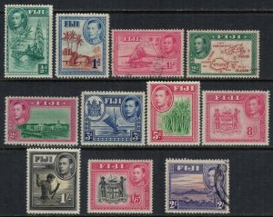 Fiji #117-22,4,6-8,9*/u  CV $5.25   (#126a)