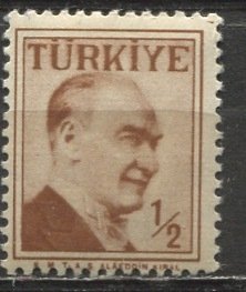Turkey 1957: Sc. # 1264; MH Single Stamp