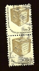 US #1584 3¢ Americana Issue - Ballot Box