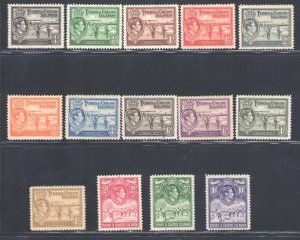 1938-45 Turks and Caicos Islands - Stanley Gibbons # 194/05 - MNH**