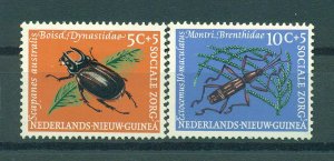 Netherlands New Guinea sc# B27-30 mh cat value $2.80