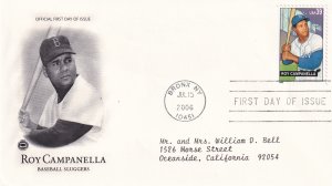 2006, Honoring Roy Campanella, PCS,FDC (E11800)