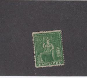 BARBADOS # 15 MLH BRITANNIA CAT VALUE $35