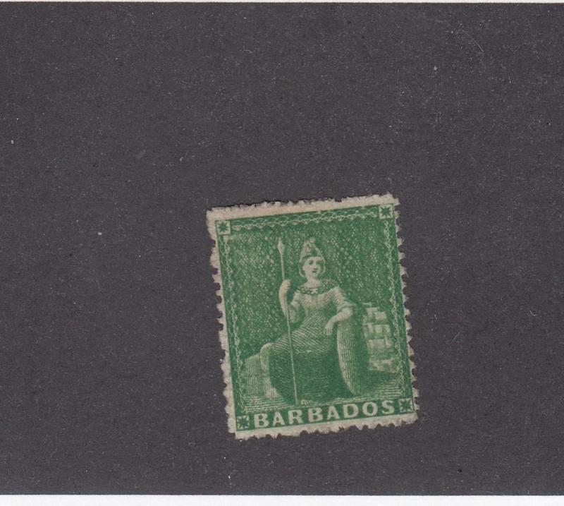 BARBADOS # 15 MLH BRITANNIA CAT VALUE $35