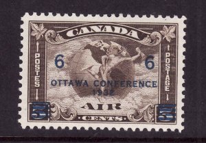 Canada-Sc#C4- id7464-unused 6c on 5c og NH olive brown airmail-1932-