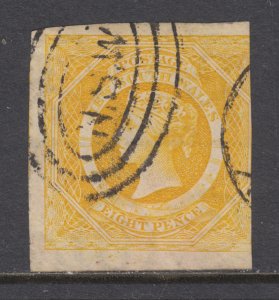 New South Wales, Sc 67 with trimmed perfs to resemble Sc 30a with inverted wmk.