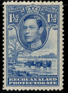 BECHUANALAND PROTECTORATE GVI SG120a, 1½d light blue, M MINT.