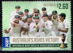 Australia 2014,Sc.#4045 used Australia's Ashes Victory