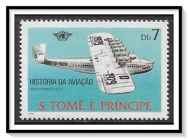 St Thomas #531 History Of Aviation MNH