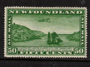 Newfoundland #C7 Mint Fine Original Gum Hinged