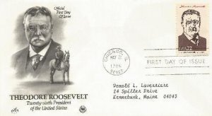 Theodore Roosevelt Ameripex Artcraft PCS Cachet !#2