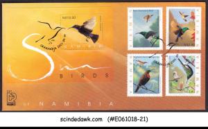 NAMIBIA - 2005 SUN BIRDS - FDC