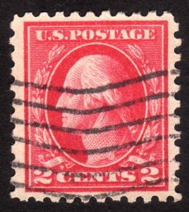 1914, US 2c, Washington, Used, Sc 425