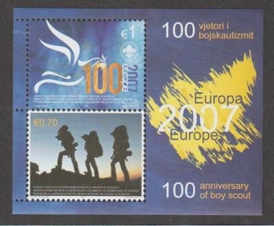 Kosovo Scott #69a Stamp - Mint NH Souvenir Sheet