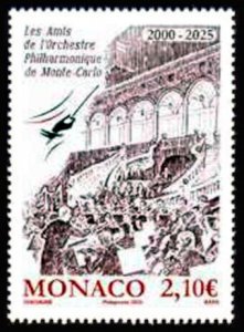 Monaco 2025 MNH Stamps Music Orchestra