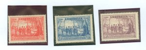 Australia  #163-5  Single (Complete Set)