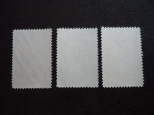 Stamps - Dominican Republic - Scott#C87-C89 - Mint Never Hinged Set of 3 Stamps